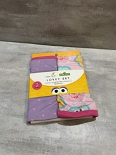 Copper Pearl Sesame Street Baby Lovey Set