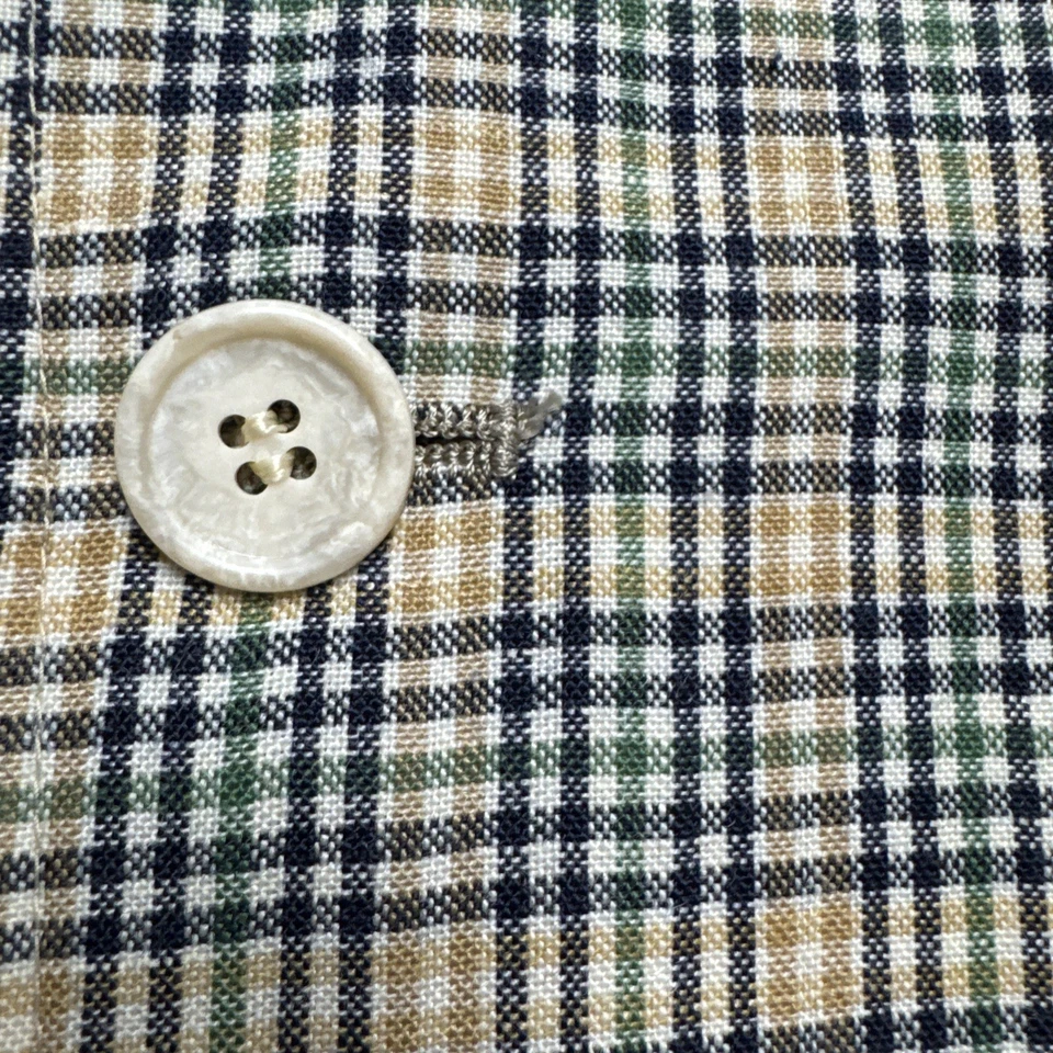 GANT многоцветный клетку чек шерсти Blazer Sport пальто куртка 42R истинный винтажный США - Изображение 3 из 4