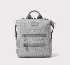 Dagne Dover Indi Neoprene Diaper Backpack Baby Bag Heather Gray Medium