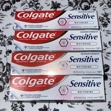 Colgate Sensitive Toothpaste with Whitening, 6 Ounce, 4 Pack New 1.00 per gallon