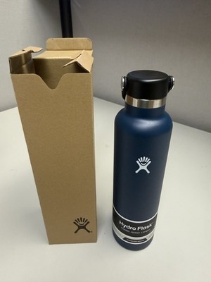 Hydro Flask 24 Oz Standard Flex Cap Indigo Blue New