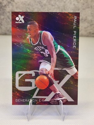 2000 E-X Generation E-X Paul Pierce Holo #6/15 Boston Celtics