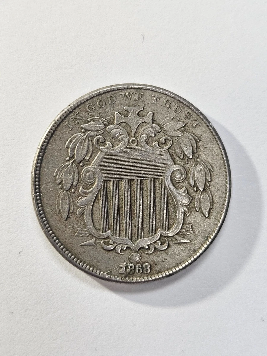 1868 Shield Nickel US Coins for sale | eBay