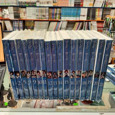 NEW Strike the Blood English Light Novel Lot Vol. 1, 2, 5, 7, 9-21 Gakuto Mikumo