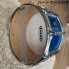 With case Ludwig Classic Maple Snare 14 6.5