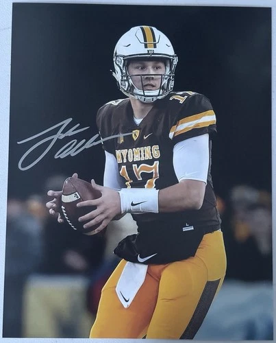 Josh Allen Signed Photo, 8x10 with COA, Buffalo Bills, MVP, College, Wyoming