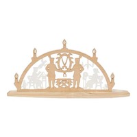 Led Schwibbogen Erzgebirge Bergmann Holz Motivleuchte Handarbeit Weihnachten