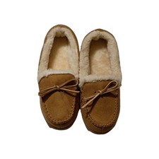 Wayland Square Women Memory Foam Slippers House Shoes Size 7-8 9-10 Brown New
