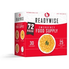 72 Hour Emergency Food Supply 30 Servings Freeze Dried Survival Kit Camping New