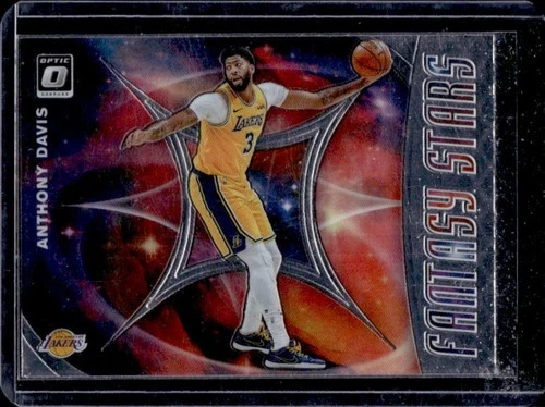 2019-20 Panini Donruss Optic Anthony Davis Fantasy Stars #8 Lakers