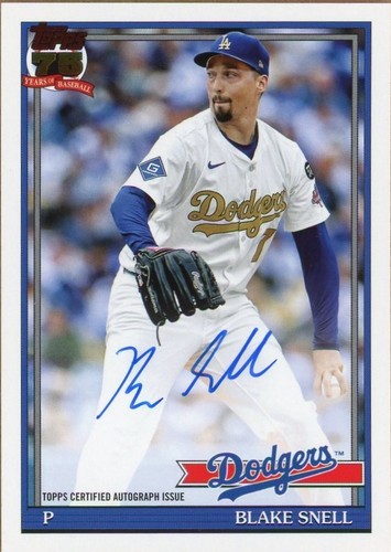 2026 Topps Series 1 Blake Snell Canvas /50 SP - Dodgers #350 | eBay