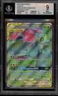 Pokemon Celebi & Venusaur GX Team Up Full Art #159 BGS 9 Mint