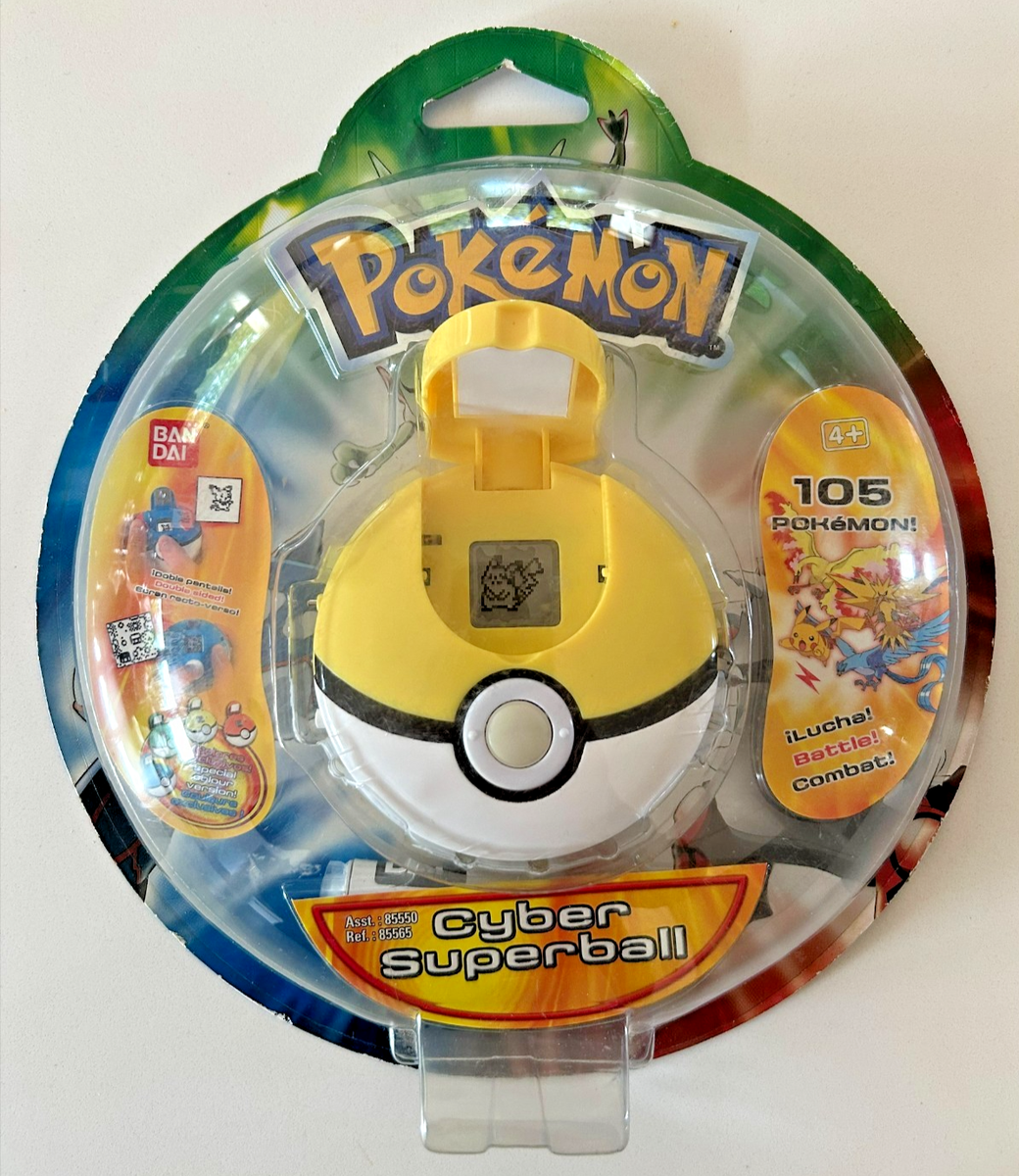 Pokémon Cyber Superball Bandai Extremely Rare 2007 LCD Electronic