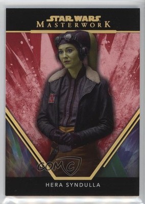 2024 Topps Star Wars Masterwork Red 5/25 Hera Syndulla #53 1cc7