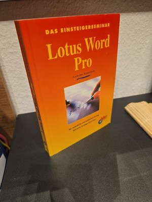 RAR | ALLES ÜBER  LOTUS WORD PRO HANDBUCH | ISABELLA KOWASCH | TOP ZUSTAND BUCH