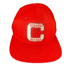 Cornell Big Red Fitted Hat 7 3/4 Made In USA