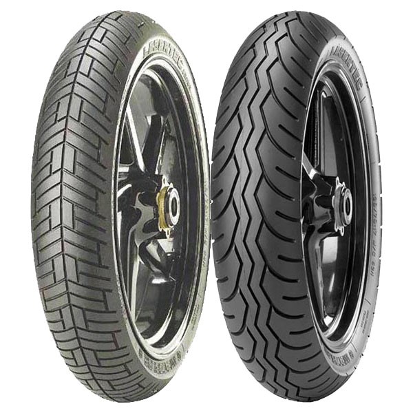 TYRE PAIR METZELER 120/80-16 60V + 130/90-15 66S LASERTEC
