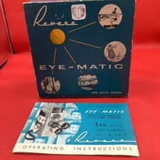 Revere Eye-matic 8mm Movie Camera Vintage