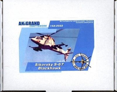 Anigrand Models 1/72 SIKORSKY S-67 BLACKHAWK Helicopter