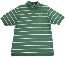Vintage USF University Of South Florida Bulls Green Polo Shirt Men's Size M