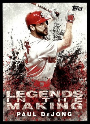 2018 Topps Update Legends in the Making Paul DeJong St. Louis Cardinals #LITM-27