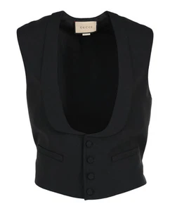 Gilet homme Gucci en laine mélangée