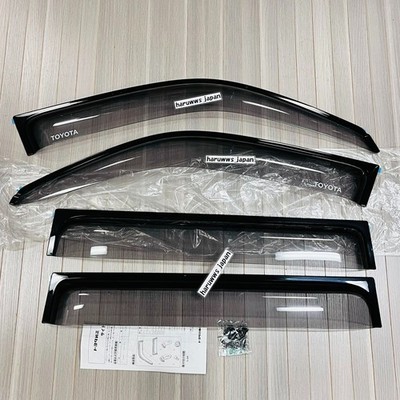 OEM Toyota 98-07 Land Cruiser 100 HDJ101 UZJ100 Window Rain Guards Door Visors