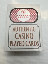 Casino Playing Cards - SealedCaesars Palace Casino Las Vegas Deck Gambling Look