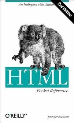 HTML Pocket Reference - Paperback, by Niederst Jennifer - Very Good j