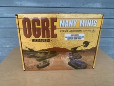 OGRE MANY MINIS - Miniatures - Steve Jackson Games - Factory Sealed - Rare Find