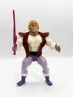 Vintage 1981 Prince Adam He-Man Action Figure MOTU w/Vest & Sword