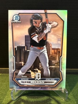 2026 Bowman Chrome Max Clark #BCP-236 International Refractor Variation.