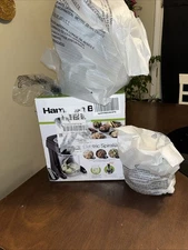 Hamilton Beach 3-in-1 Spiralizer Electric Slicer with multiple blades 