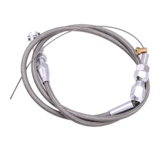 36" Car Throttle Cable Accelerator Cable Kit Stainless Steel Braided Style