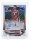 DAVION HANNAH 2025-26 BOWMAN CHROME U 1ST REFRACTOR ROOKIE AUTO /499 Q5908