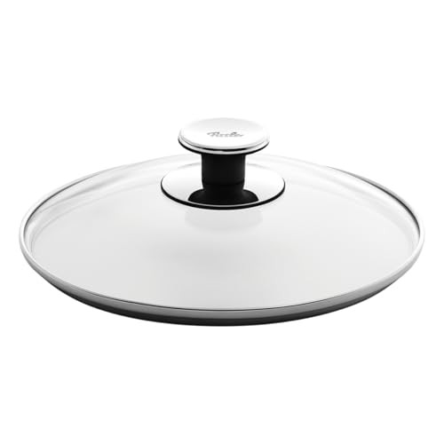 Couvercle en verre Fissler 22 cm transparent pour casseroles et poêles