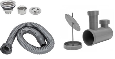 #ad Shampoo Bowl Drain System Basket Drain Hair Trap $49.99
