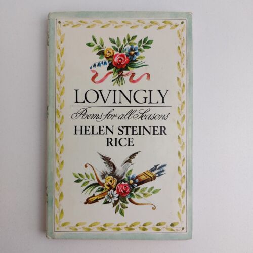 Lovingly Poems for all Seasons by Helen Steiner Rice Hardcover Book 1971 1st Ed. - Photo 1/10