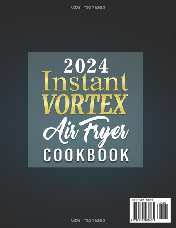 Instant Vortex Air Fryer Oven Cookbook 20241001 Days Crispy Air Fryer