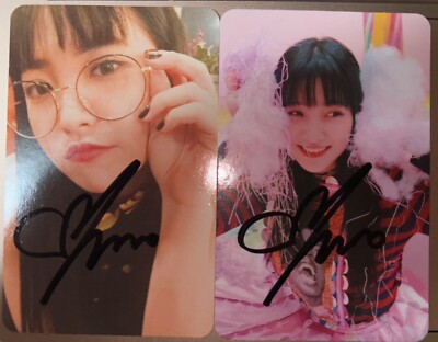 redvelvet イェリ サイン　直筆　写真 s-l400.jpg