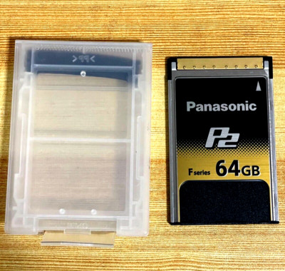 パナソニック メモリーカード 64GB　AJ-P2E064FGN　P2カード　F 🔥Panasonic AJ-P2E064FGN 64GB F-Series P2 Card Panasonic 64GB SDHC