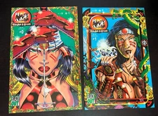 HARI KARI #0-1 (Black Out Comics 1995) -- #0 1 -- FULL Series -- Bad Girl