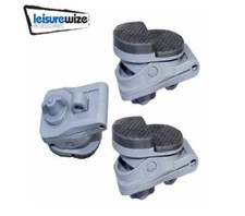 Leisurewize Caravan Awning Quick Lock Bracket Pads x 3 Clamp On Universal Fit
