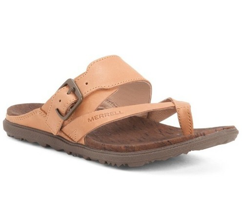 merrell leather womens sandals