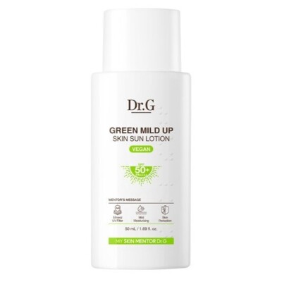 DR.G Green Mild Up Skin Sun Lotion Vegan 50ml SPF50+ PA++++ Sunscreen KOREA MADE