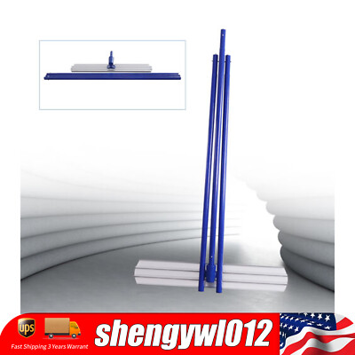 New 48'' x 8'' Concrete Bull Float Kit Cement Trowel Surface Smooth Finish Tool