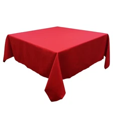 54 Inch Square SimplyPoly Polyester Tablecloth (In 27+ Colors)