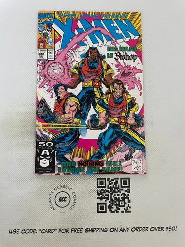 Uncanny X-Men # 282 NM 1st Print Marvel Comic Book Wolverine 1st Bishop 10 RC51