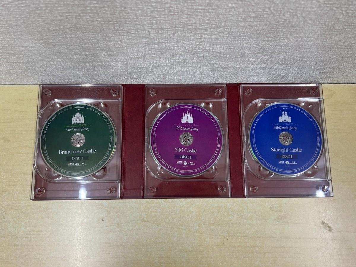 Blu-ray】THE IDOLM@STER CINDERELLA GIRLS 4thLIVE TriCastle Blu-ray】THE IDOLM@STER CINDERELLA GIRLS 4thLIVE TriCastle