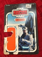 Vintage Star Wars Empire Strikes Back  Rebel Soldier Hoth Battle Gear Cardback